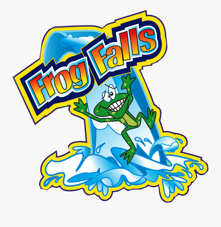 Transparent Waterslides Clipart - Frog Falls Aquatic Park Nj, Transparent Clipart