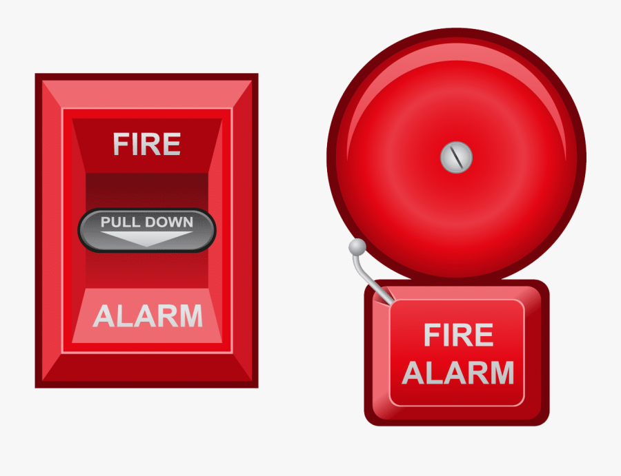 Fire Alarm, Transparent Clipart
