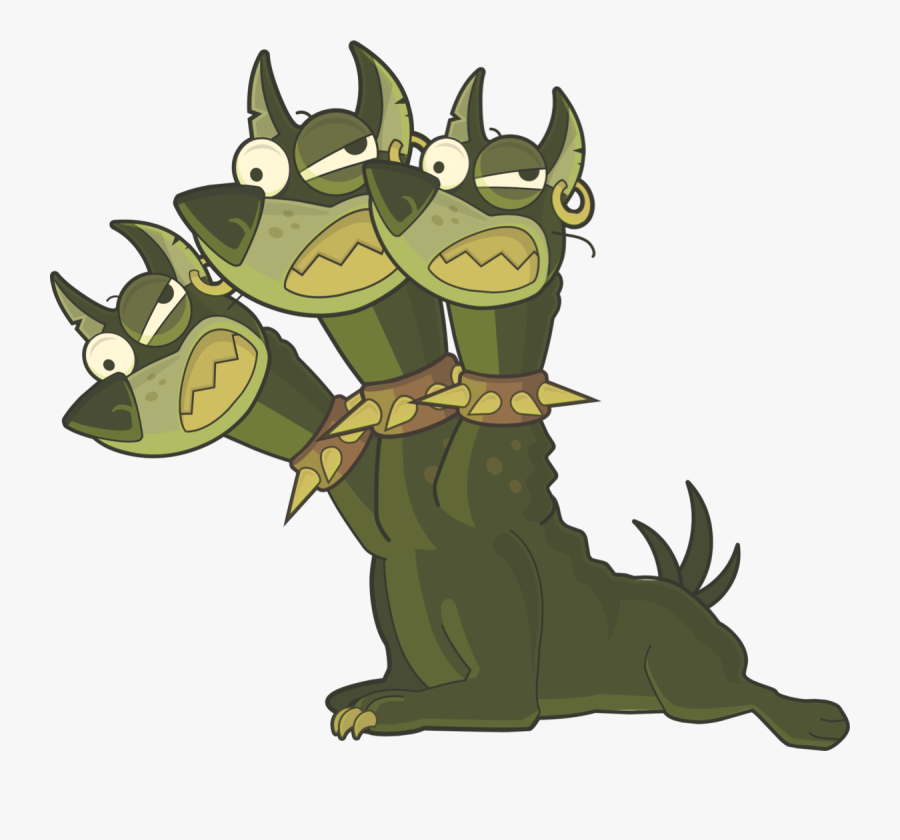 Transparent Spiked Dog Collar Clipart - Cerberus Poptropica, Transparent Clipart