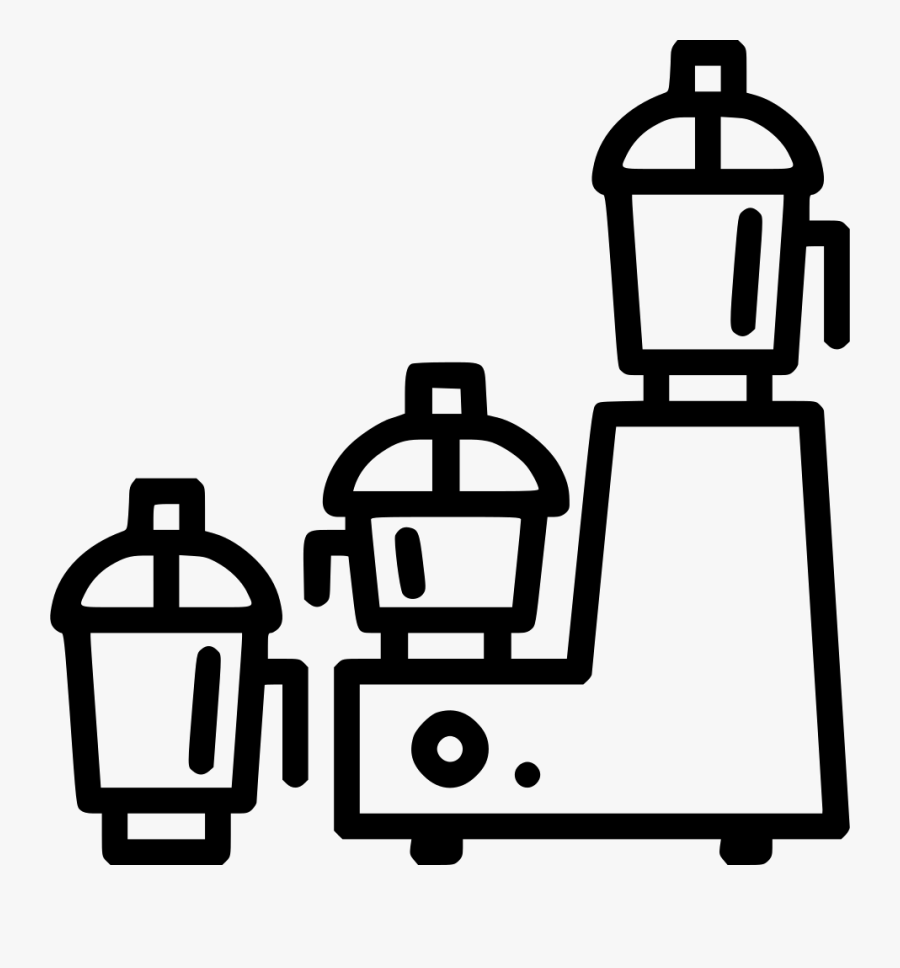 Blender Kitchen Electronic Appliance - Electronic Devices Mixer Clipart, Transparent Clipart