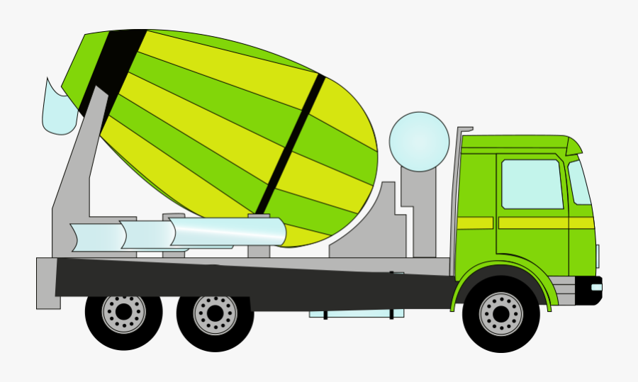 Car Vehicles Cement Vector Mixers Graphics Truck - Cement Clipart Transparent Background, Transparent Clipart
