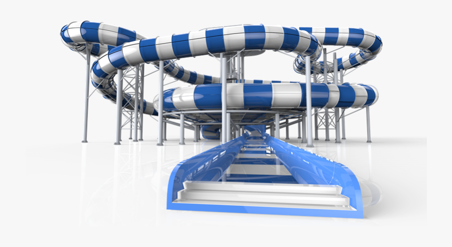 Water Slide Png - Water Park Slide Png, Transparent Clipart