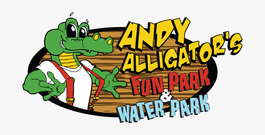 14 Combo Logo V2 - Andy Alligator, Transparent Clipart