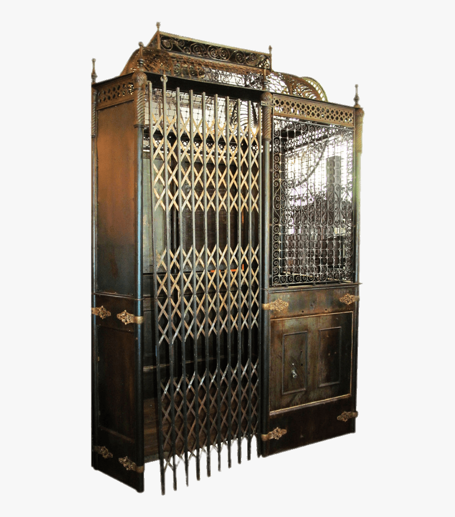 Birdcage Elevator - Old Cage Elevator, Transparent Clipart