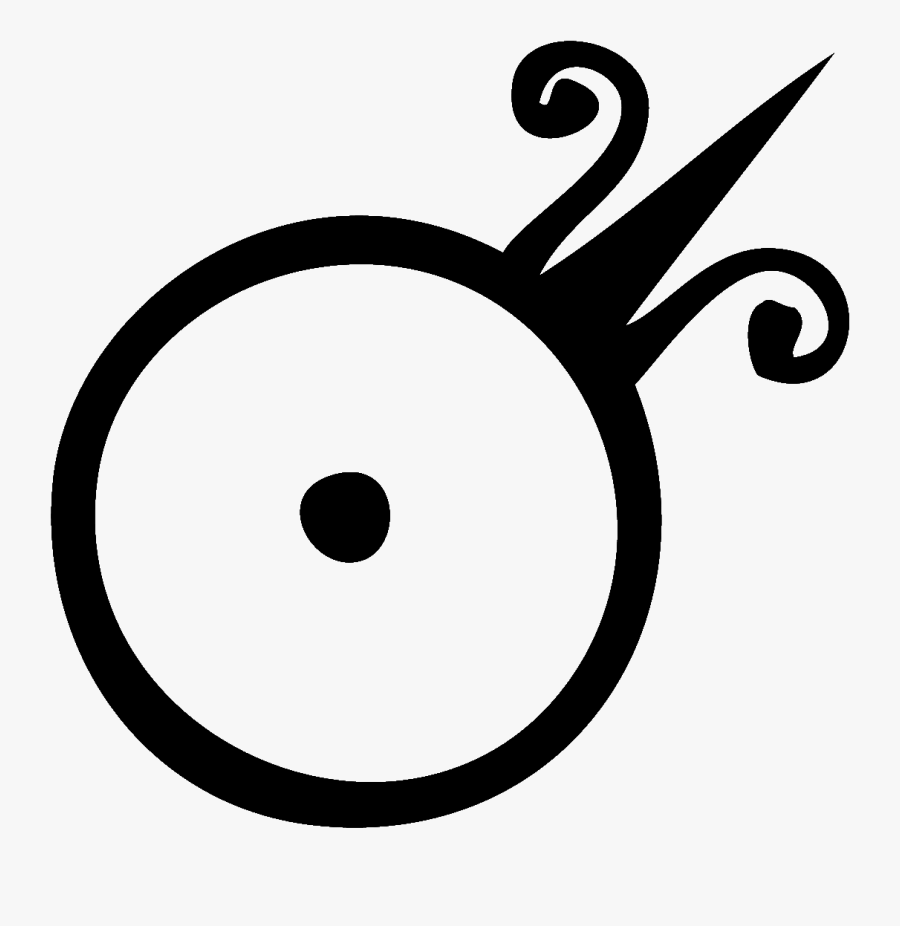 Alchemy Symbol For Obsidian Clipart , Png Download - Gold Alchemy Symbol, Transparent Clipart