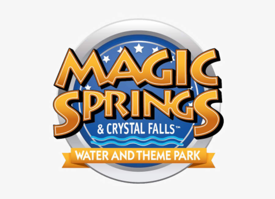 Magic Springs Logo, Transparent Clipart