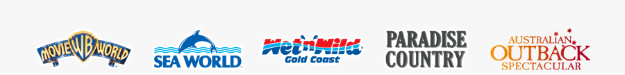 Gold Coast Theme Parks Logo, Transparent Clipart
