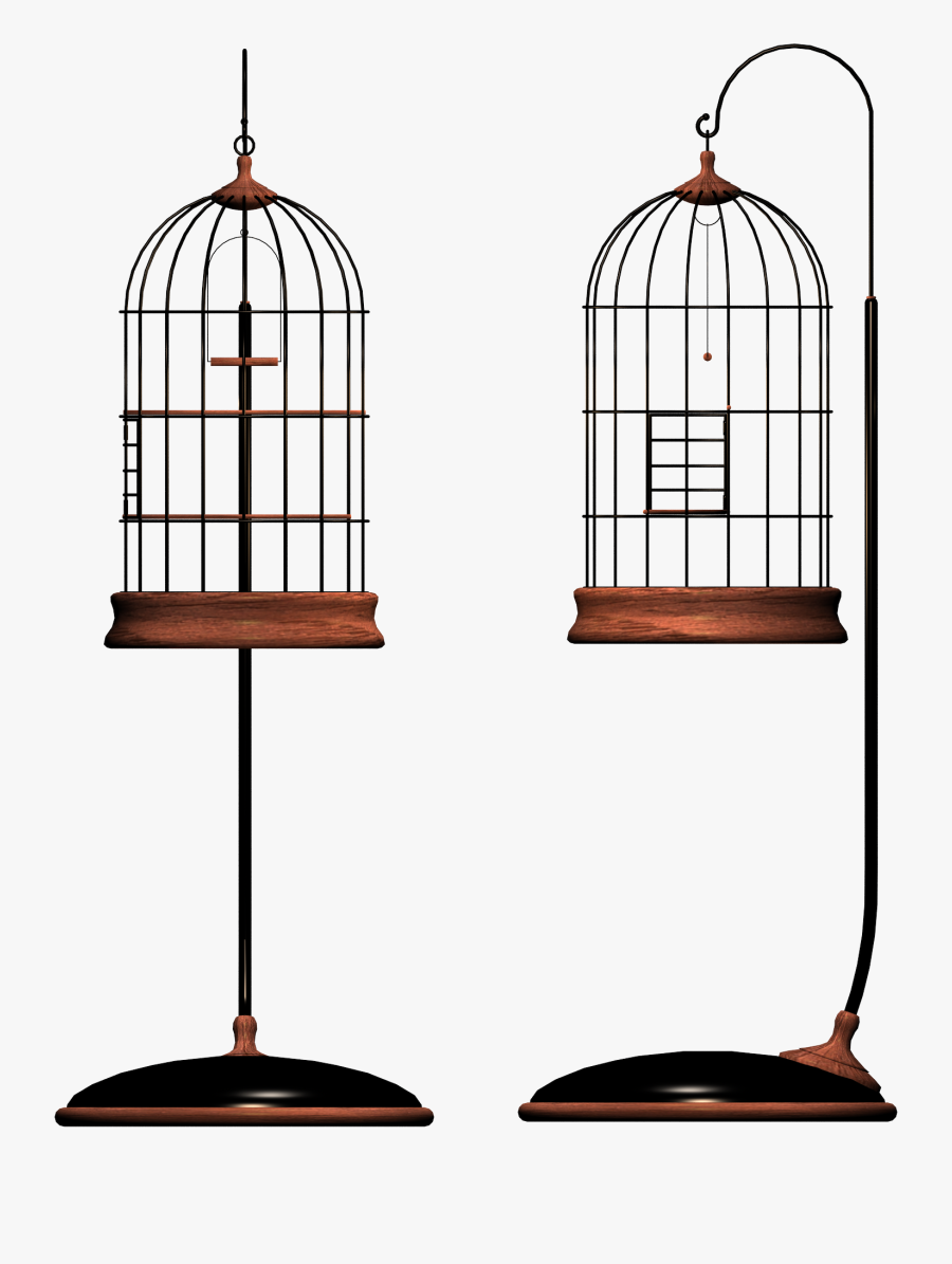 Birdcage Clipart Transparent - Gabbia Per Uccelli Png, Transparent Clipart