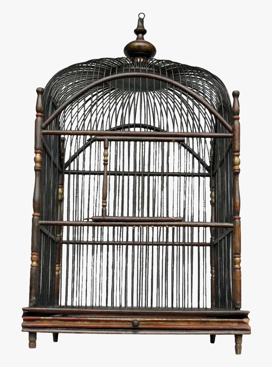 Birdcage Png Background Image - Old Bird Cage Transparent Background, Transparent Clipart