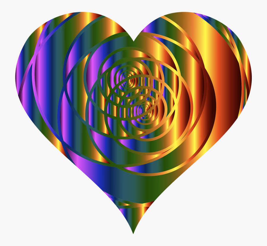 Purple,heart,circle - Graphic Design, Transparent Clipart
