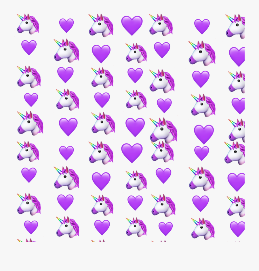 #wallpaper #unicorn #purple #heart #hearts #unicorns, Transparent Clipart