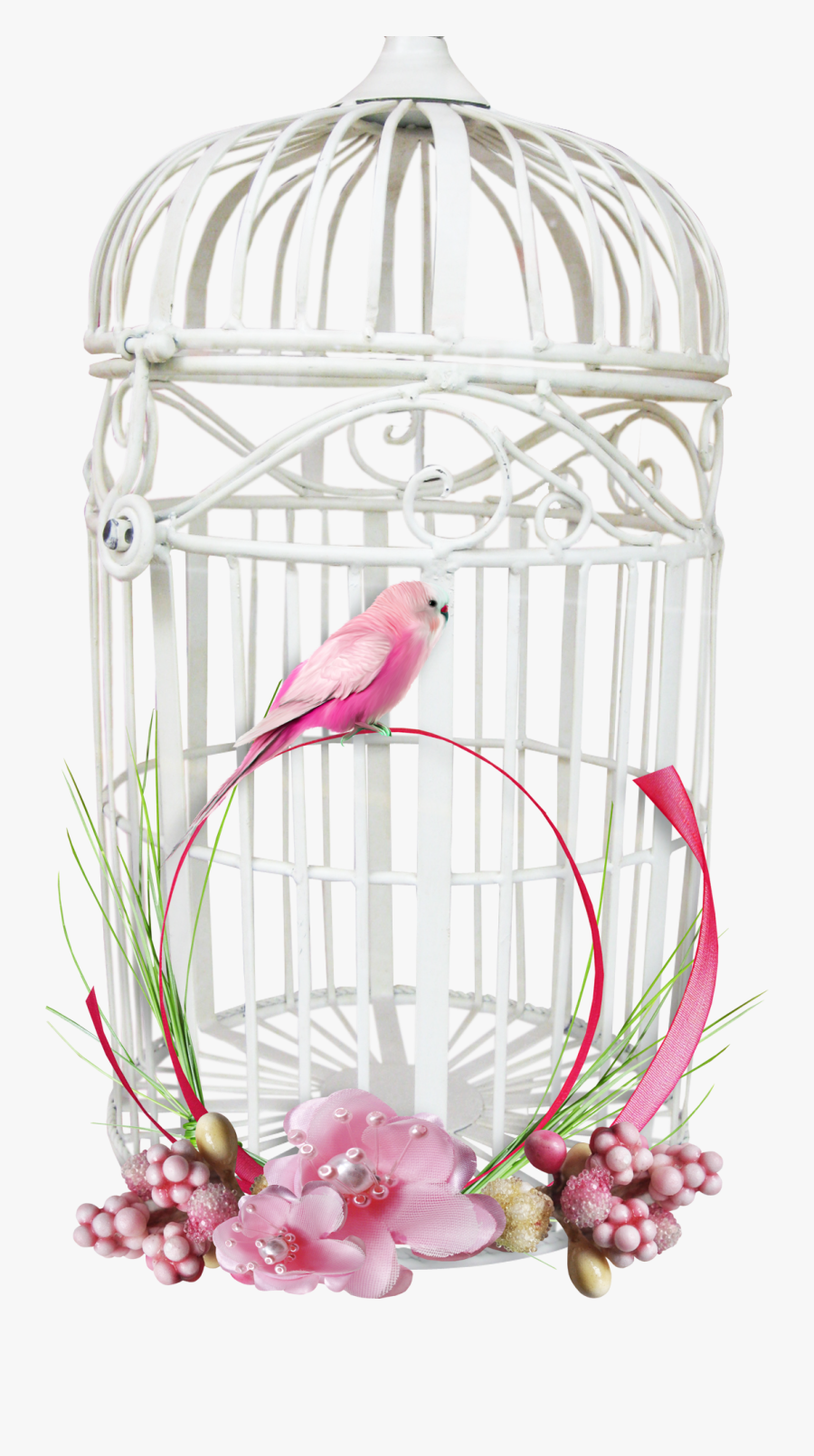 Transparent Bird Cage Clipart - Fish Cage Transparent Background, Transparent Clipart