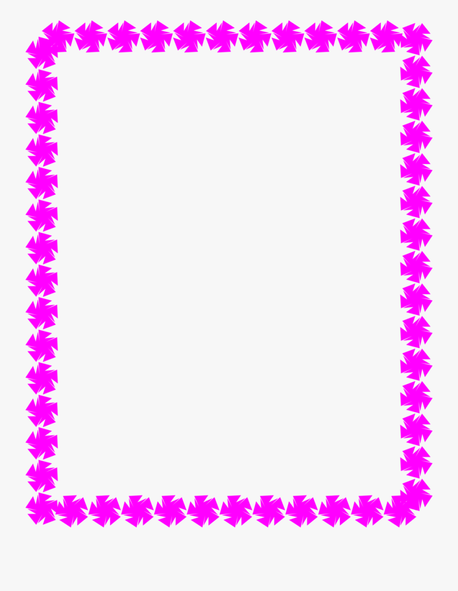 Purple - Clip - Art - Border - Food And Drink Bingo, Transparent Clipart