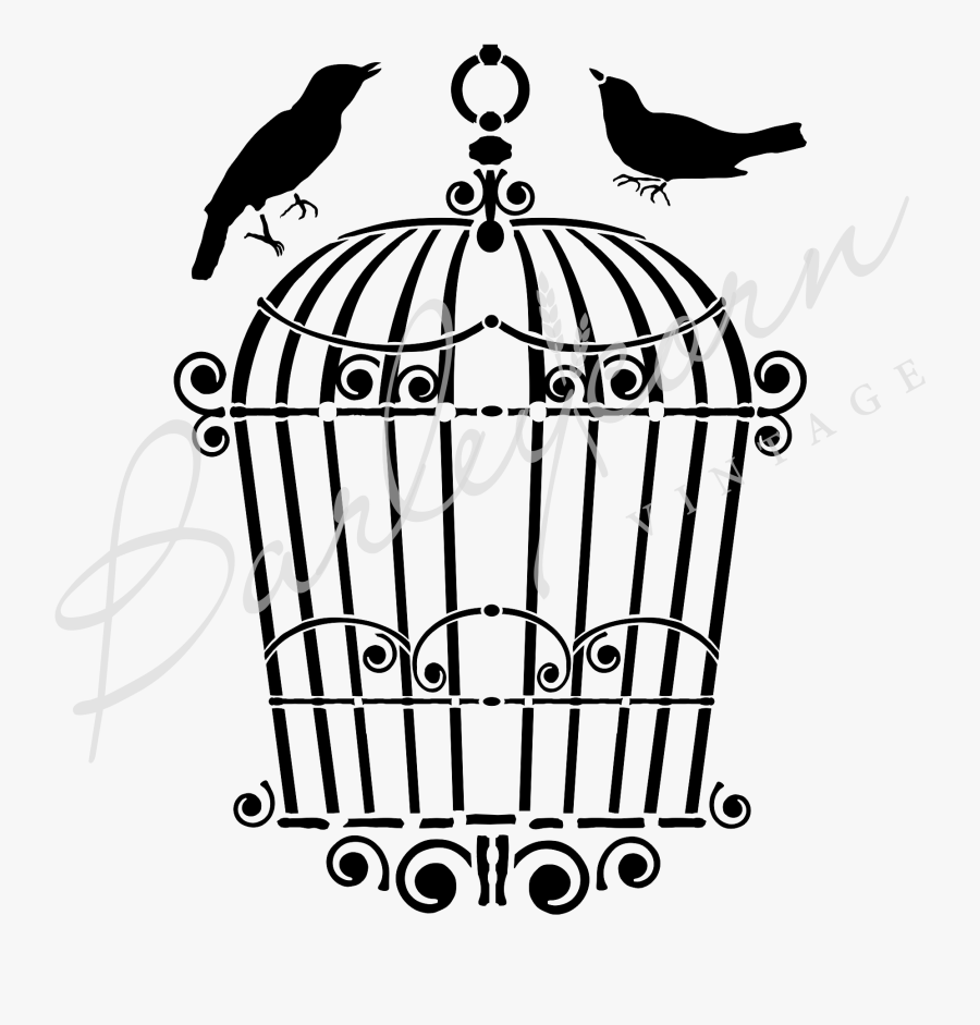 Transparent Bird Cage Png, Transparent Clipart