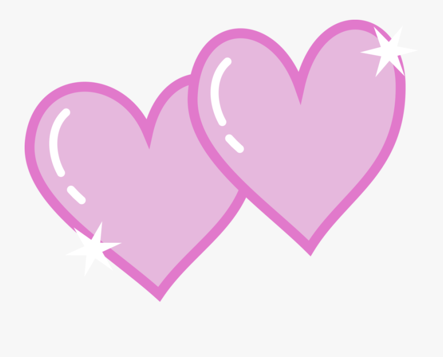 Double Heart Pictures - My Little Pony Heart Png, Transparent Clipart