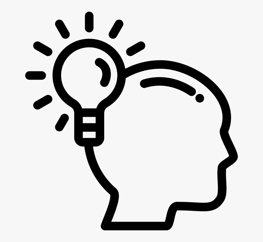 Human Behavior,line,black And White - Creativity Clipart Black And White, Transparent Clipart