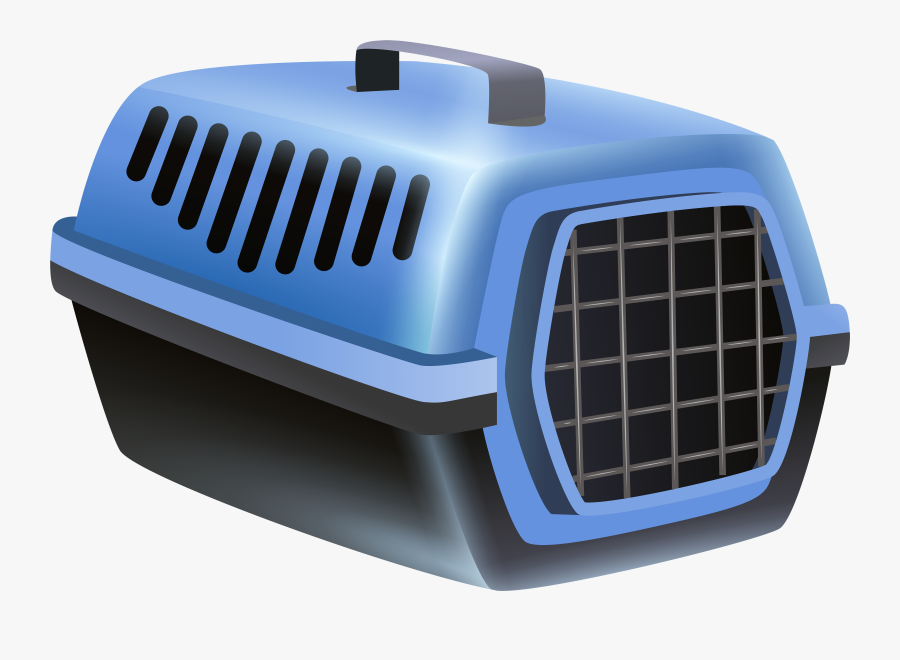 Pet Carrier Png Clip Art - Dog Crate Clipart Png, Transparent Clipart