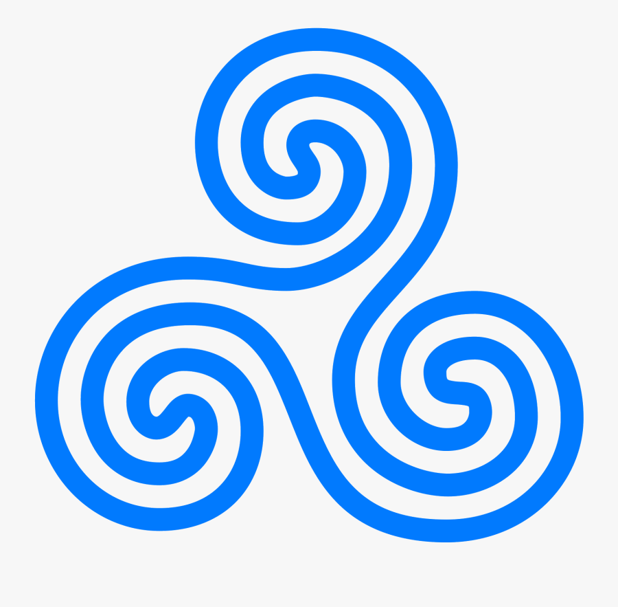Triskelion Symbol Celts Celtic Knot Bdsm Emblem - Symbol Of Time Passing, Transparent Clipart
