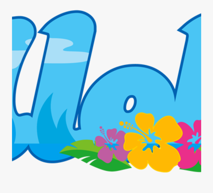 Aloha Clipart Free Clipart Hatenylo - Aloha Hawaiian Clip Art, Transparent Clipart