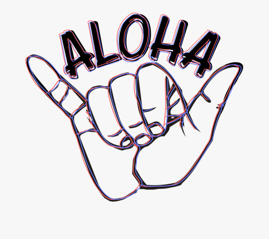 Aloha By Herbluebox - Call Me Hand Png, Transparent Clipart
