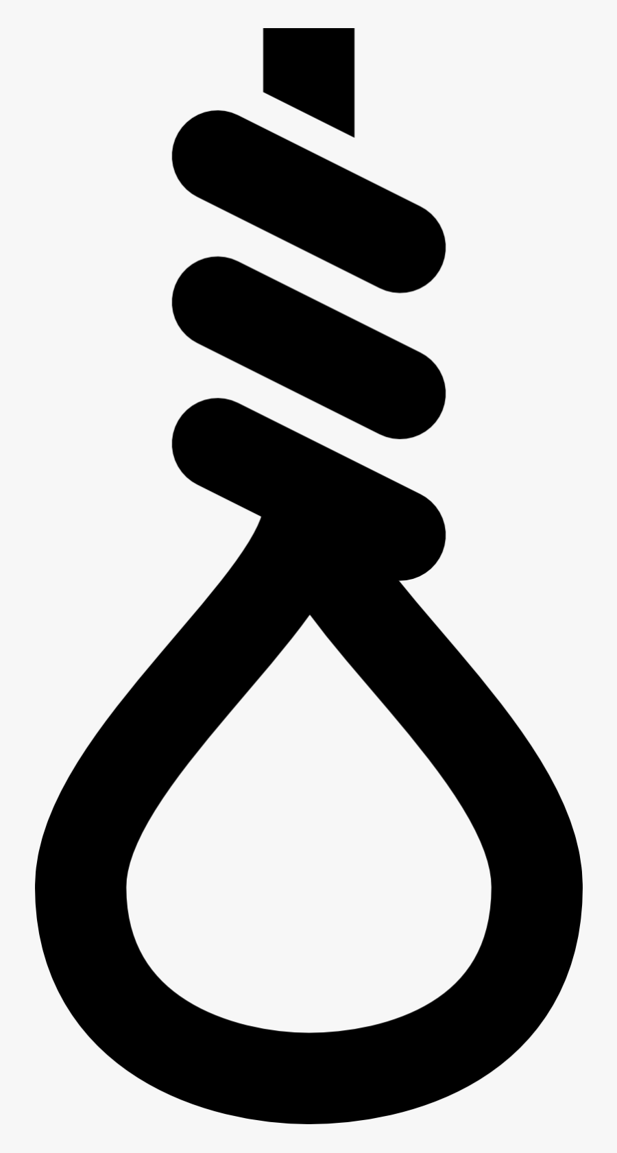 Logs Clipart Noose - Suicide Rope Clip Art Png, Transparent Clipart