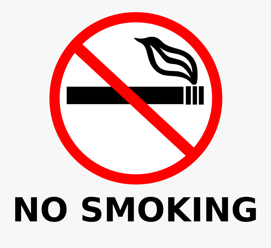 No Smoking Sign - No Smoking, Transparent Clipart