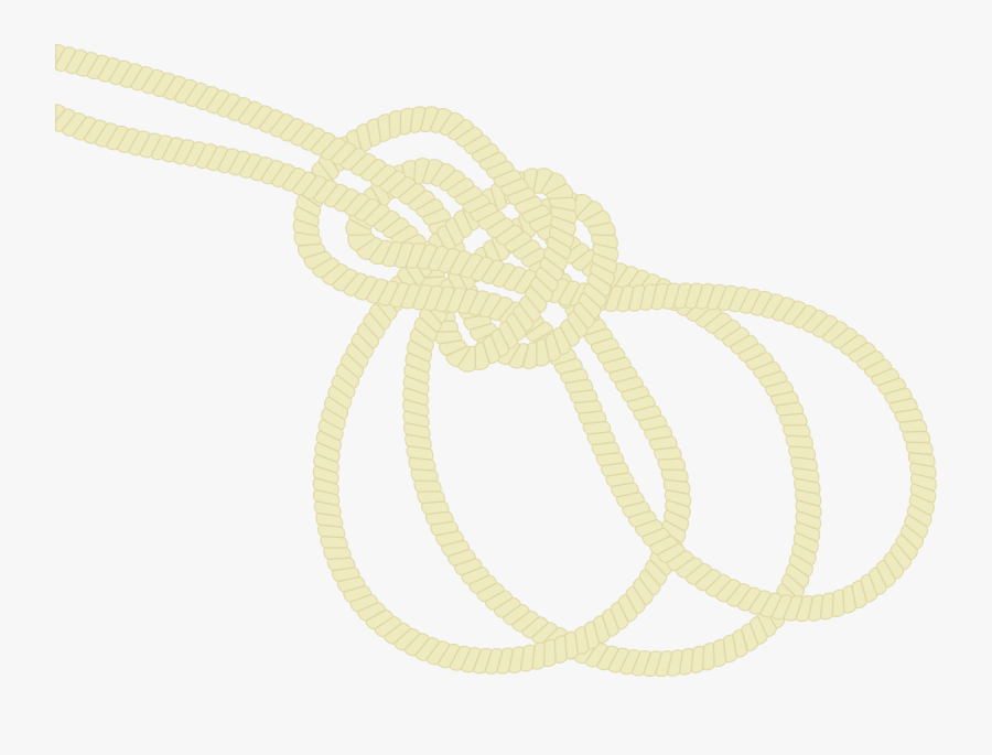 Logs Clipart Noose - Triple Bowline, Transparent Clipart