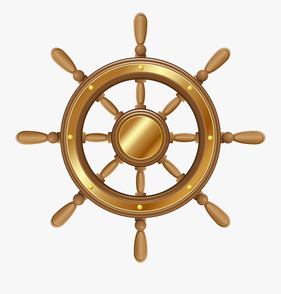 Logs Clipart Noose - Ship Steering Wheel Png, Transparent Clipart