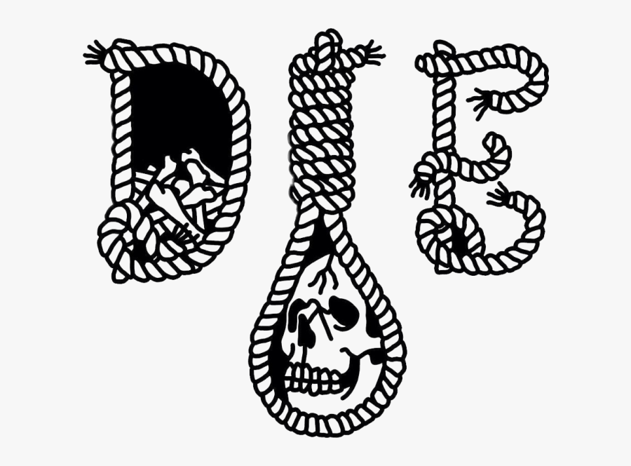 Transparent Noose Png - Skull Noose, Transparent Clipart