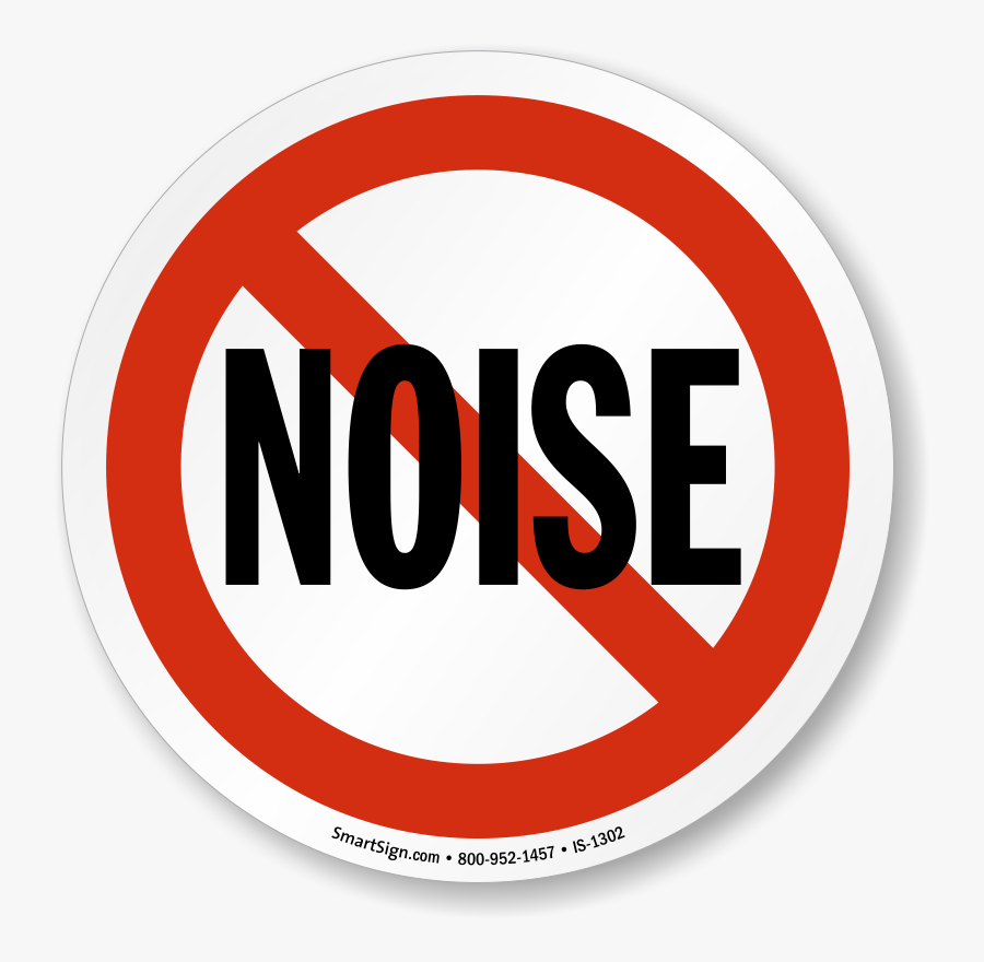 No Noise Sign Png, Transparent Clipart