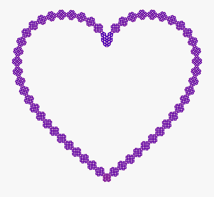 Pearl Necklace Vector - Blue Glittery Heart Clipart, Transparent Clipart