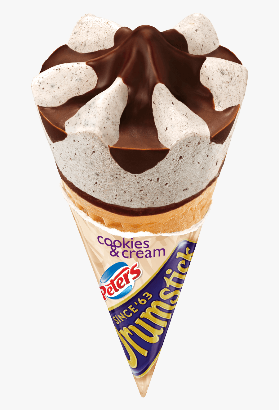 Ice Cream Cones Dessert Food - Ice Cream Cone, Transparent Clipart
