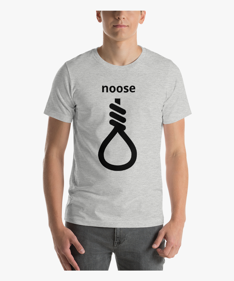 Noose T - Shirt - Funny Substitute Teacher Tee Shirts, Transparent Clipart