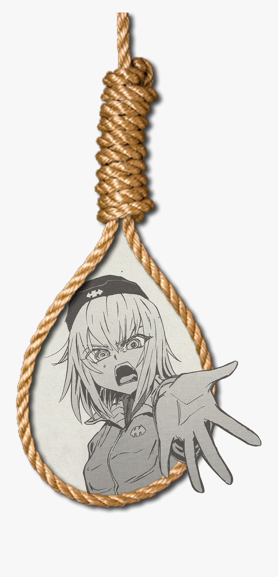 Transparent Noose Png - Transparent Background Noose Transparent, Transparent Clipart