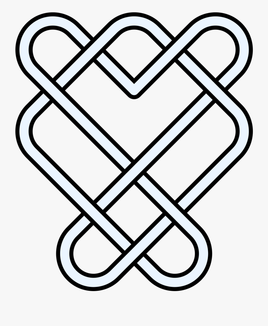 Transparent Eight Clipart - Celtic Lines, Transparent Clipart