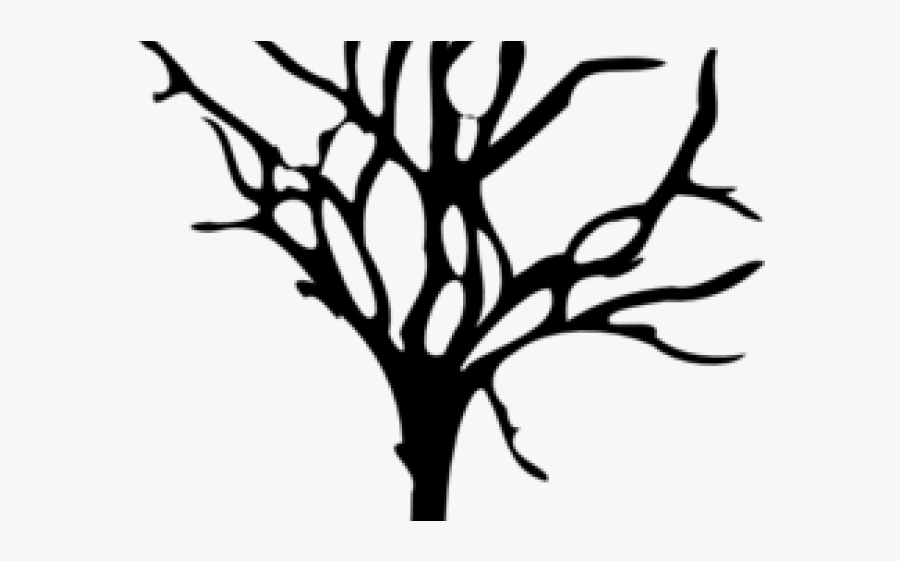 Silhouette Tree Vector Png, Transparent Clipart