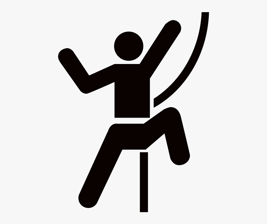 Rock Climbing Icon Clipart , Png Download - Rock Climbing Icon, Transparent Clipart