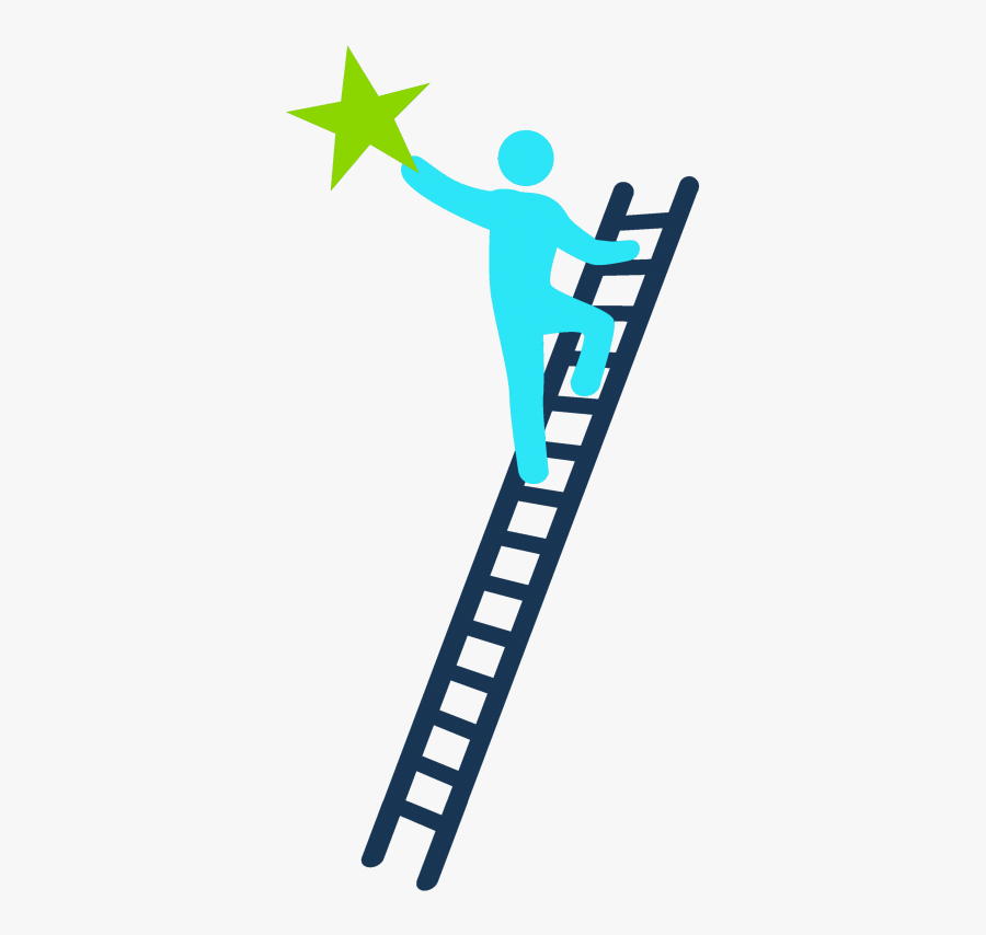 Climbing The Ladder To Success Png, Transparent Clipart