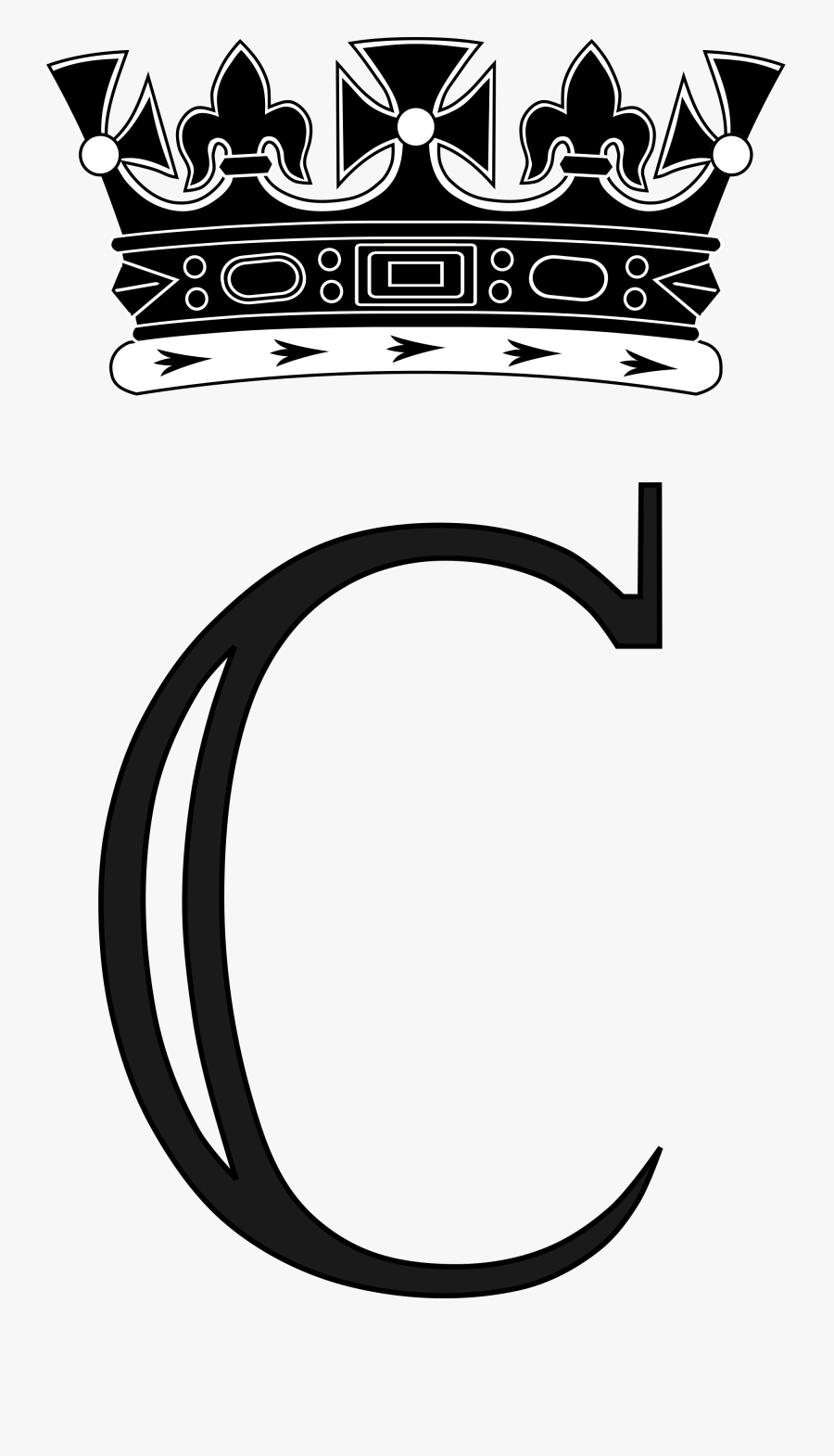 Crown Clipart Royal Monogram - Prince Harry Royal Monogram, Transparent Clipart