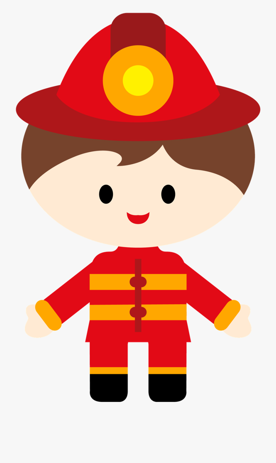 Hats Clipart Fire - Bombeiro Desenho Png, Transparent Clipart