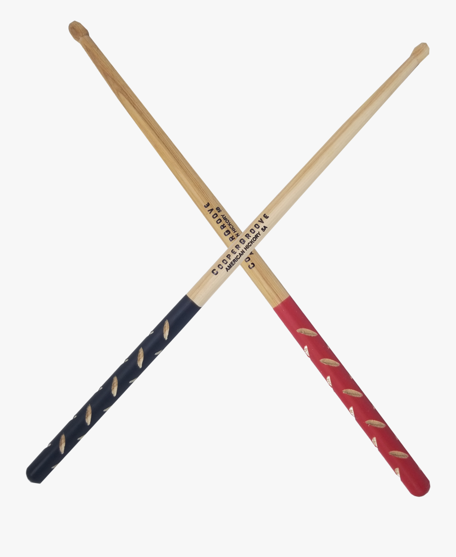 Cooper Groove Performance Drumsticks - Drum Sticks In A Cross, Transparent Clipart