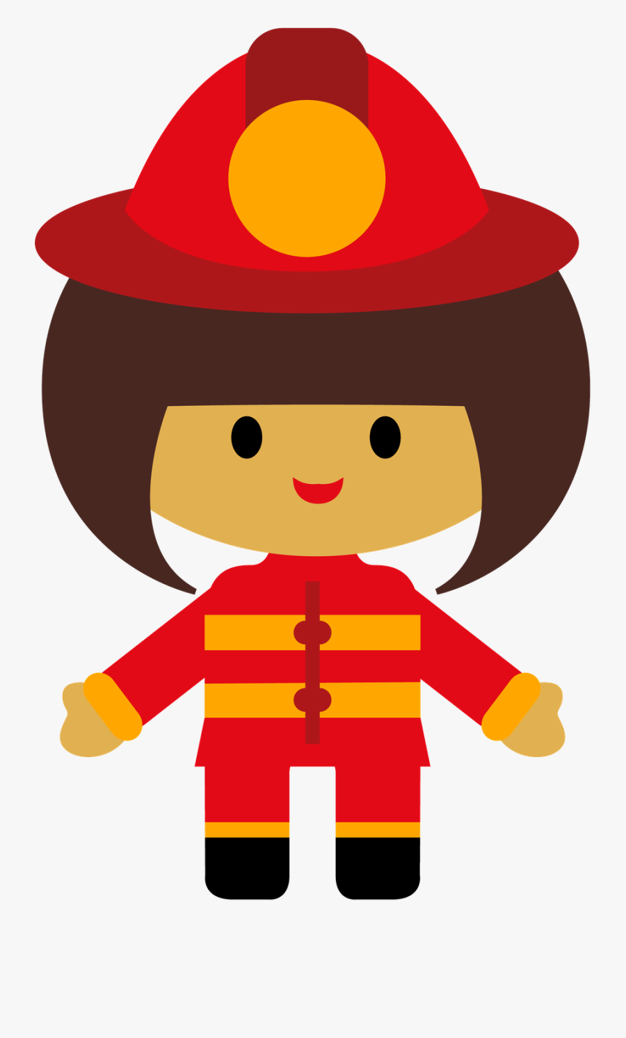 Bombeiros E Pol Cia - Desenho De Bombeiro, Transparent Clipart