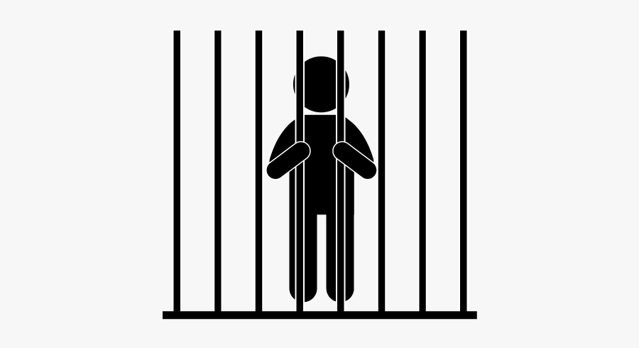 Prisoner Prison Cell Clip Art - Jail Clipart Transparent, Transparent Clipart