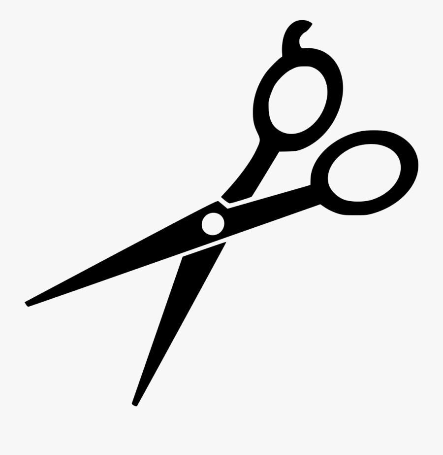 Scissor Svg Hair Style - Hair Cutting Scissors Svg, Transparent Clipart