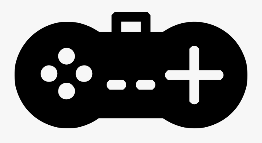 Small Game Controller Icon, Transparent Clipart