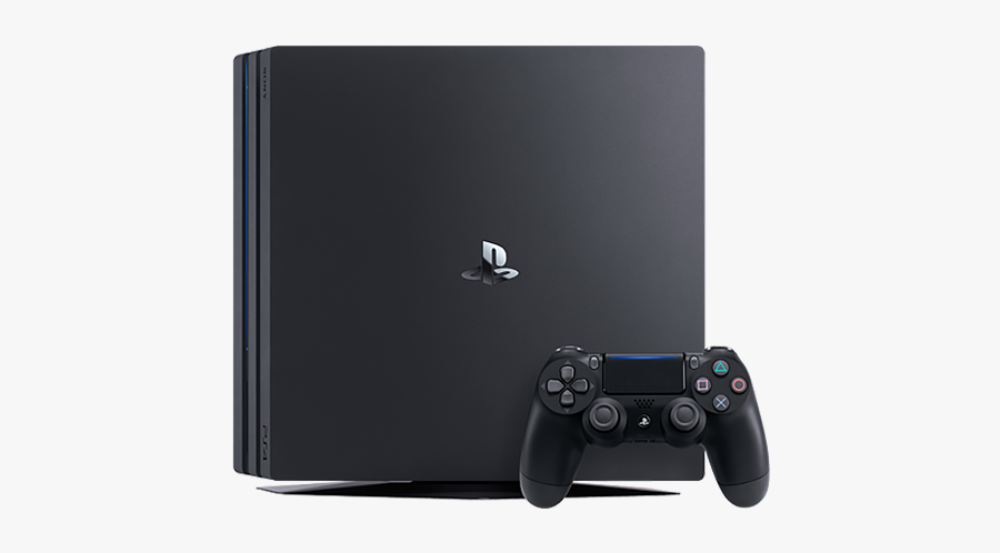 Clip Art Sony Nearing Final Phase - Ps4 Console And Controller, Transparent Clipart