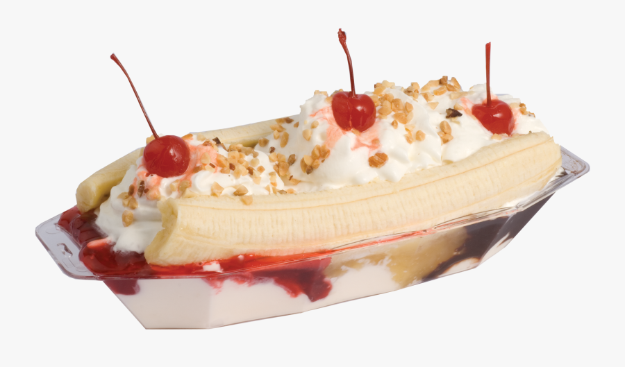 Banana Split Png - Banana Split No Background, Transparent Clipart