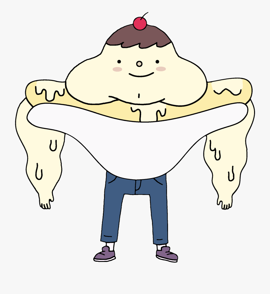 Transparent Banana Split Png - Cartoon, Transparent Clipart