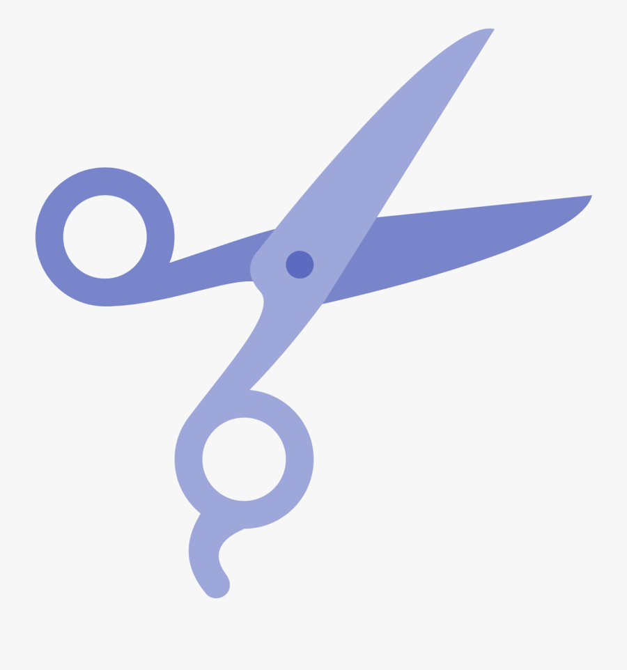 Scissors Computer Icons Hair - Clip Art, Transparent Clipart