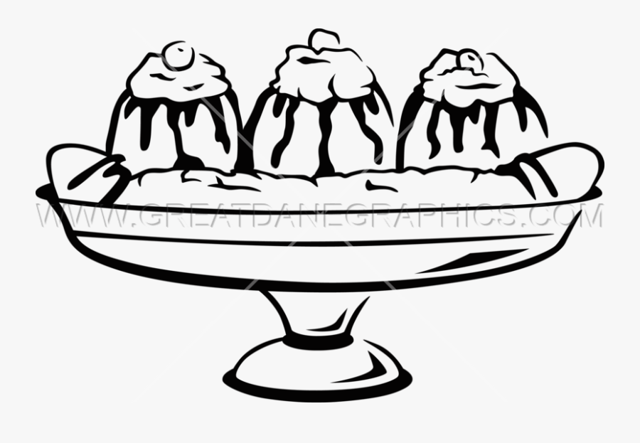 Bananas Split, Transparent Clipart